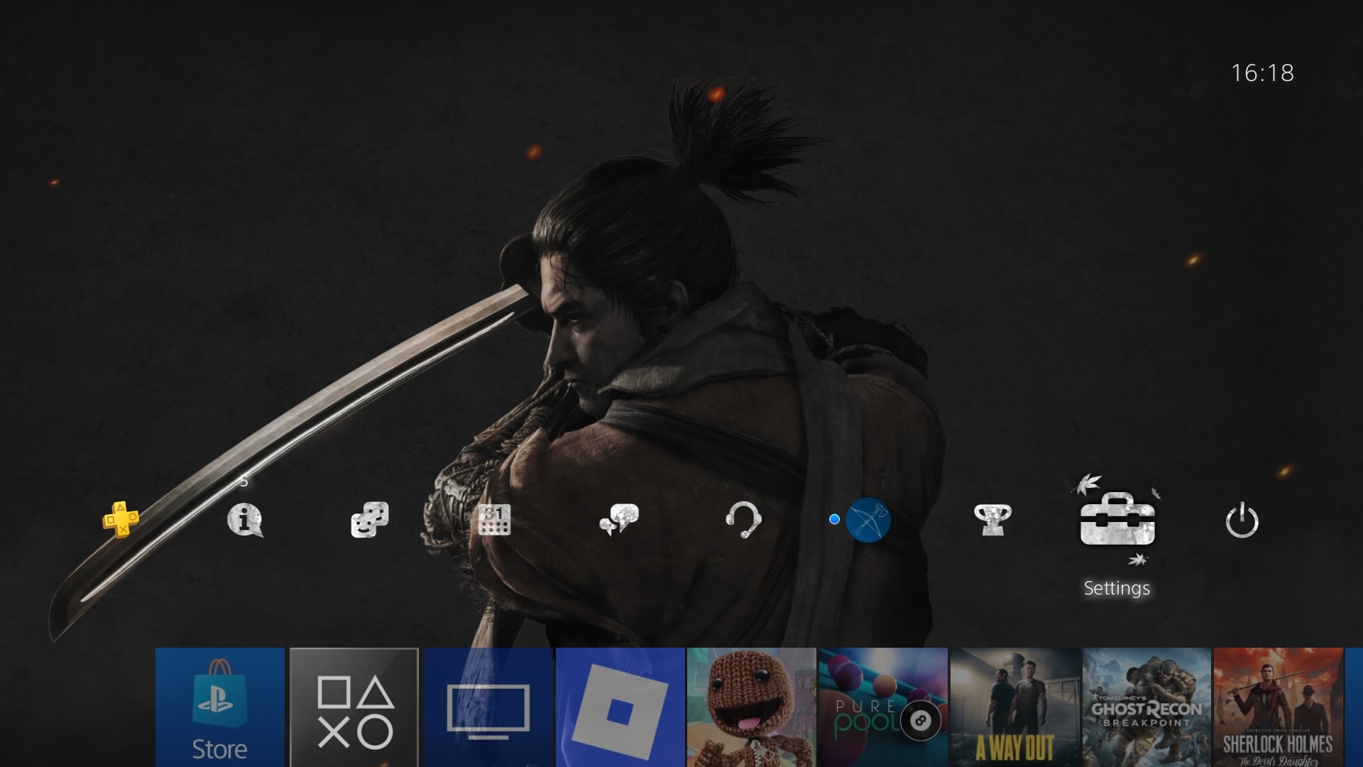 Настройки PS4